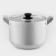 Aluminum pan, 4.5 l, metal cover