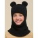 Children's hat, size 51-52, black color