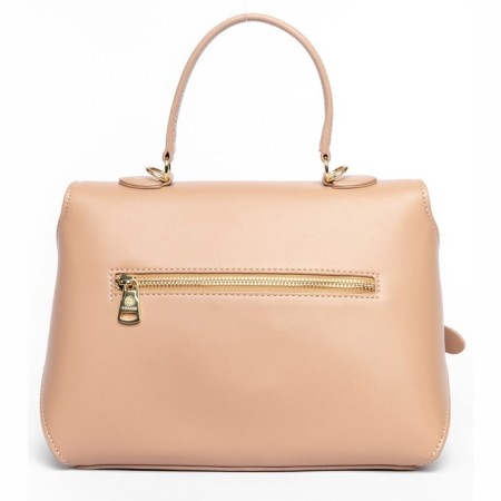 Women's bag, eco -leather, Versse beige, 26x10x20 cm-1