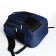 Youth backpack from textiles, 2 departments, 4 pockets, blue color