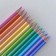 Caucal pencils 12 colors BrunovisConti Happycolor "pastel", three -sided, mix