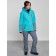 Ski costume female winter, size 44, blue color