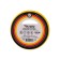 PVC island 0.13x15 mm, 25 m, yellow kranz