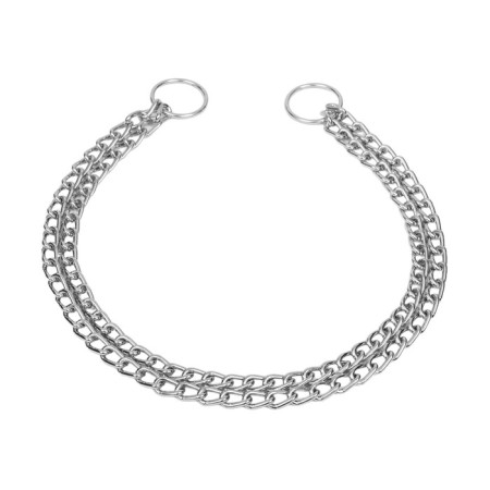 Collar - two -row metal strain, 75 cm, wire thickness 3 mm-1
