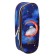 Penal-socket 80 x 210 x 50 mm, soft, textile, with a folding bar, Devente Boo, with artificial leather decoration