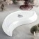 Porcelain dish Wilmax, 23 × 12 cm, white color