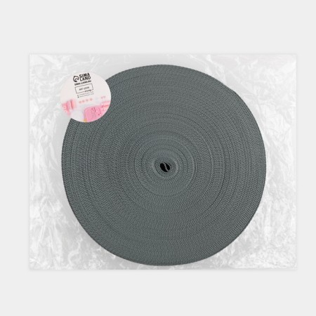 Ratele sling, 40 mm, 50 ± 1 m, density 12 g/m, dark gray color No. 19-1-3