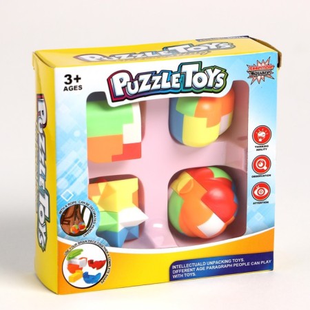Puzzle, set 4 pcs.-6