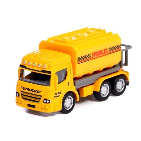 Metallic machine "Construction equipment. Crane", mix-7