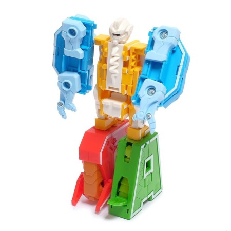 Dino-Bukva robot, transforms into a dinosaur, mix-13