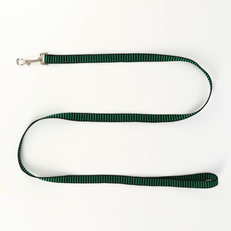 Acunition set is embossed, leash 120 x 1.5 cm, OG 36-49 cm, green-black-5