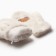 Mittens teenage minku Bear embroidery 24 cm color white