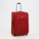 Small suitcase 24 "on lightning, code castle, with extension, red color