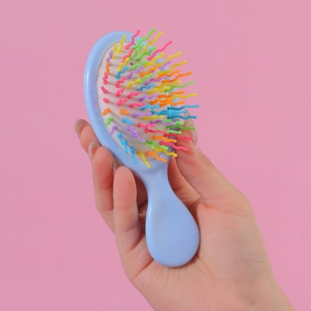Comb - mini massage, 14 × 6 cm, MIX drawing-7
