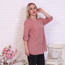 Dress shirt, powder color, size 52