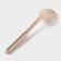 Spoon with slots of the shade "Bezh", 28.5 × 6.2 cm, beige color