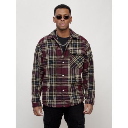 Male windbreaker, size 50, burgundy color