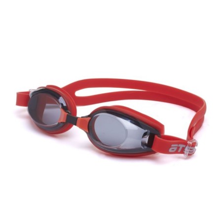 ATEMI M405 swimming glasses, silicone, red