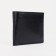 Male purse for TEXTURA cards, bills, coins, black color