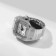Ring "Time" watch square, color silver