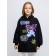 Hoody for a boy Batik, height 122 cm, black color
