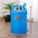 Barry basket "Bunny" with handles, 37.5 x 37.5 x 55 cm