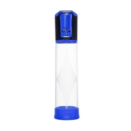 Automatic pump for the penis Sexus Men Expert Ragnar, ABS plastic, blue, 29 cm-1