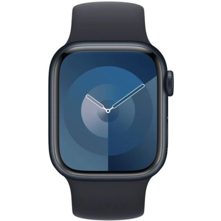 Смарт-часы Apple Watch Series 9 A2978 41мм OLED корп.темная ночь Solo Loop рем.темная ночь 1075686-1
