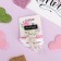 Hair elastic band "White swimsuit" (set 2 pcs) white