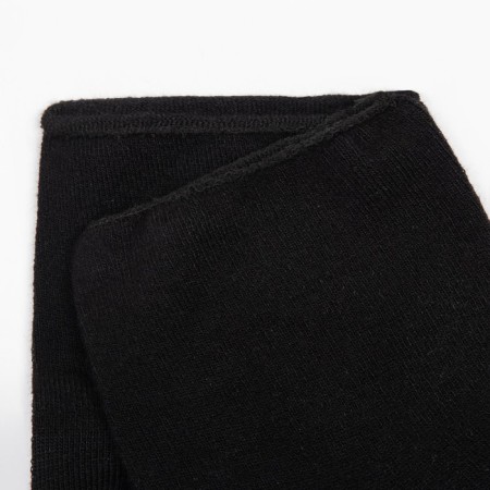 Minaku socks: Premium color black, size 38-39 (25 cm)-1