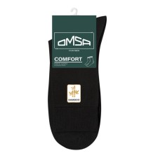 Носки мужские Bamboo OMSA CLASSIC, размер 42-44, цвет nero