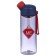 Water bottle, 550 ml, 22.5 x 6.7 cm, sieve, purple