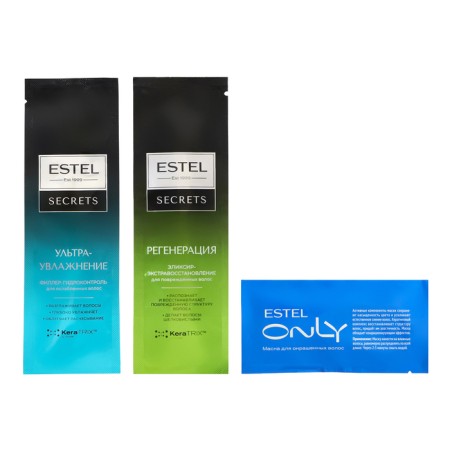 Persistent dye-hair gel Estel only brown brown-9