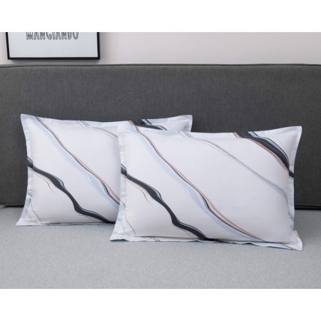 Pillowcase "talien", size 50x70 cm - 2 pcs, white color