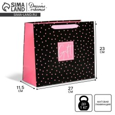 Gift laminated horizontal, packaging, GIFT, ML 27 x 23 x 11.5 cm