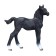 Figure Konik "Hanoverian foal, black"