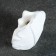 Vase "Paporotnik" white 25cm