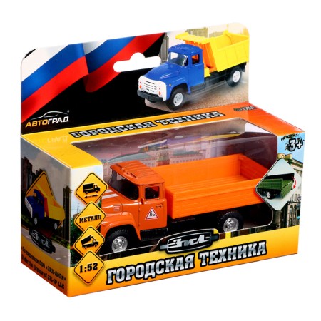 Metal truck "ZIL. On -board »1:52, inertia-4