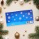 Money envelope "Happy New Year!" embossing, sledges, 16.5 x 8.5 cm