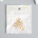 Decor for creativity Metal "Victor with pearls" gold 2.1x2.1x0.6 cm