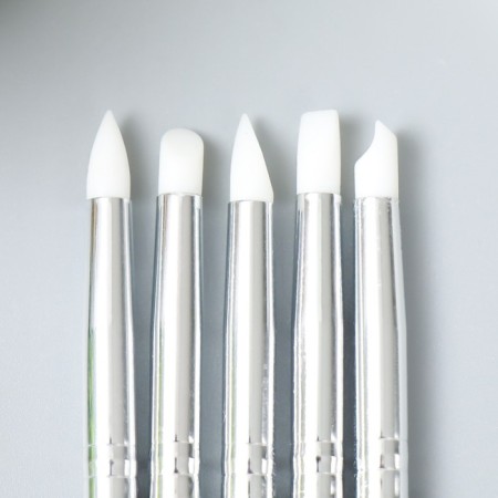 Tools for models and giving a set of 5 pcs 15 cm plastic, rubber, metal mix-2