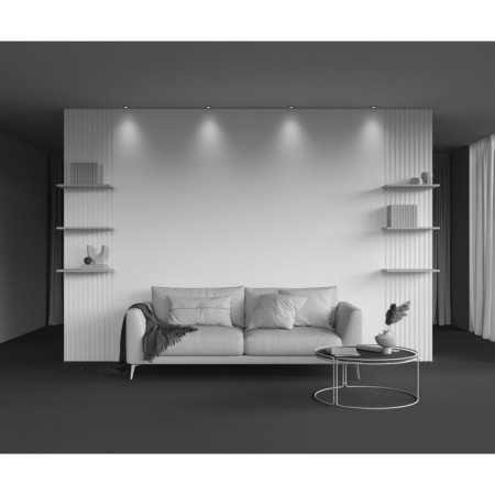 The built-in lamp Technical DL058-7W3K-TRS-B, 7W, 5.4x5.4x5.3 cm, LED, 450LM, 3000K, black color black-7