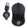 Mouse call 115SR Black optical (1000DPI) USB for a laptop (3but)