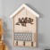 Keywater tree "House - Birds on the branch" Beige 4.5x25x34 cm