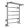 Terminus water heated towel rail "Classic" P6, 500x600 mm, lower connection, chrome