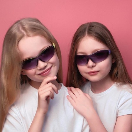 Sunglasses for children "ONESUN", frame strip, chicks, 13.5x12x4 cm