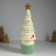 Souvenir Ceramics Light "Gingerbread Christmas tree" light yellow 10x10x31 cm