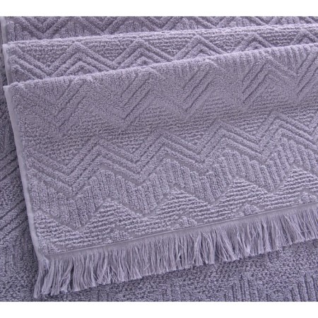 Terry towel "Bavaria", 500 g, size 50x90 cm, pearl color
