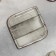 Porcelain Square "Suprim", 14.5 × 14.5 cm, gray color