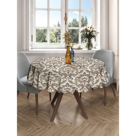 The tablecloth “Classic ornament”, round, Saten, d = 150 cm-2